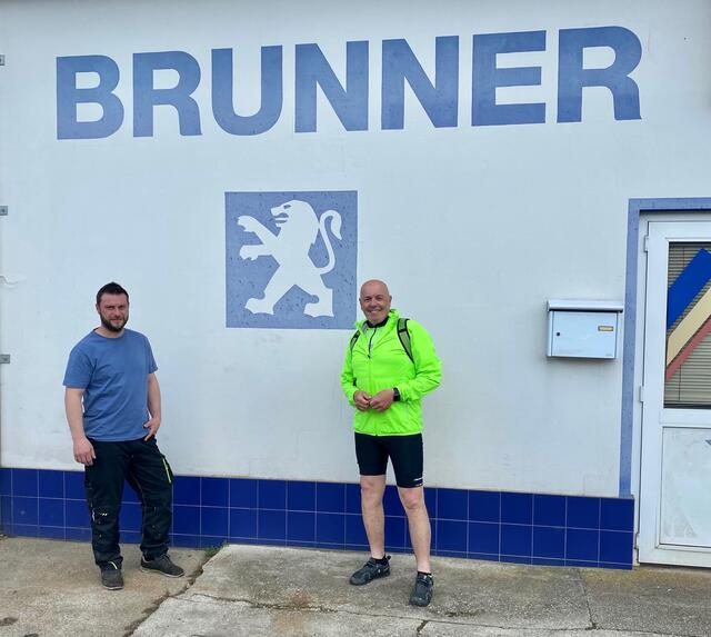 Oberdorf: Bgm. Wolfgang Brunner und Georg Rosner | Foto: ÖVP Bezirk Oberwart