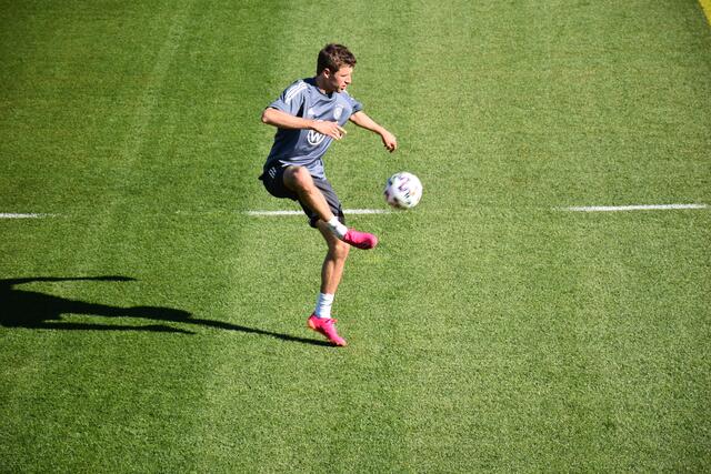 Thomas Müller ist einer der Rückkehrer in den Deutschen Kader. Nach zwei bärenstarken Jahren mit Bayern München ist er für die Nationalmannschaft unverzichtbar.  | Foto: Lair