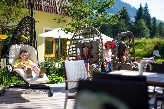 Familien finden im Kärntnerhof die idealen Bedingungen für einen erlebnisreichen Urlaub.