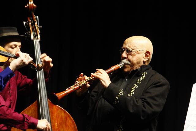 The King of Klezmer, Giora Feidman spielte im Kunsthaus Weiz. | Foto: Hofmüller (14x)