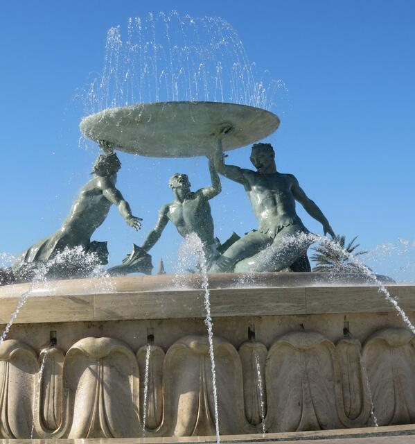 Valletta Tritonenbrunnen | Foto: © Gabriele Czeiner