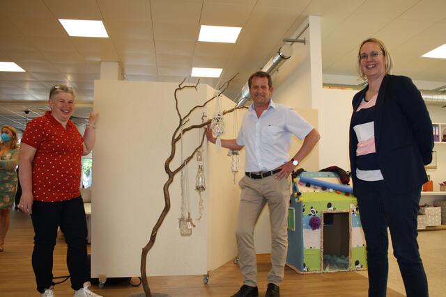 Soziales und Politik: Monika Wegscheider (Monel), Thomas Schäfauer (Bürgermeister von Seeboden) und Almut  Smoliner (SPÖ Stadträtin Spittal). | Foto: RMK