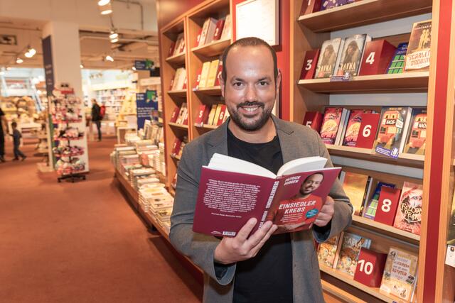 Krebsdiagnose mit 36 Jahren: Patrick Budgen hat sich ins Leben zurückgekämpft und darüber ein ergreifendes Buch geschrieben. | Foto: Markus Spitzauer