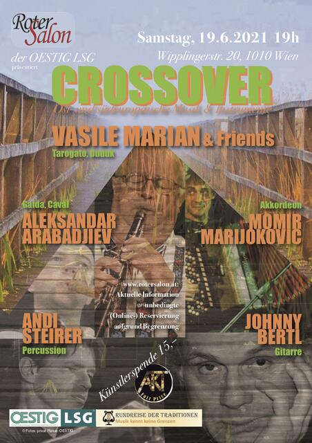 Präsentieren Volksinstrumente ihrer Heimat: Vasile Marian & Friends.