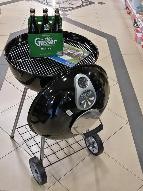 Im Angebot: Den Griller gibt‘s im Baumarkt Kieninger zum Top-Preis. | Foto: Baumarkt Kieninger