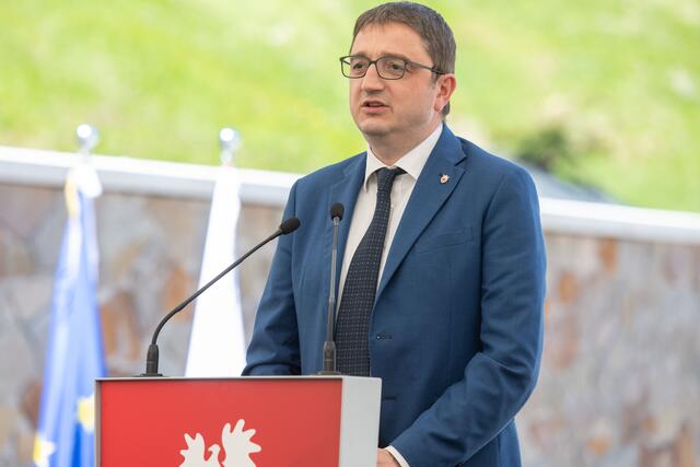 LH Maurizio Fugatti: „Der heutige Tag ist ein weiterer Beweis dafür, dass die drei Gebiete der Euregio zunehmend miteinander vernetzt werden wollen und dies vor allem auch mit konkreten Fakten belegen." | Foto: Land Tirol/G. Berger