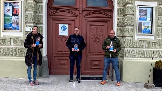 Kerstin Weißenböck, Reinhart Kartusch und Martin Zizka vom Verein Werk.Stadt.Weitra (v.l.). | Foto: Martin Leisch
