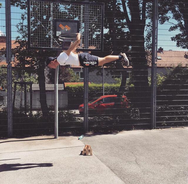Tobias Hörndler hat seinen Körper voll im Griff. Ob es für den Sieg bei "Ninja Warrior Austria" reicht, wird sich zeigen. | Foto: Hörndler 