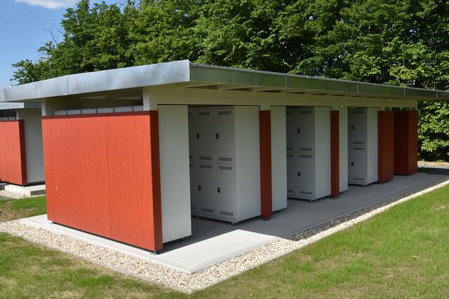 Die Zahl der Kabinen und Kästchen ist um ein Drittel erhöht worden. | Foto: Martin Wurglits