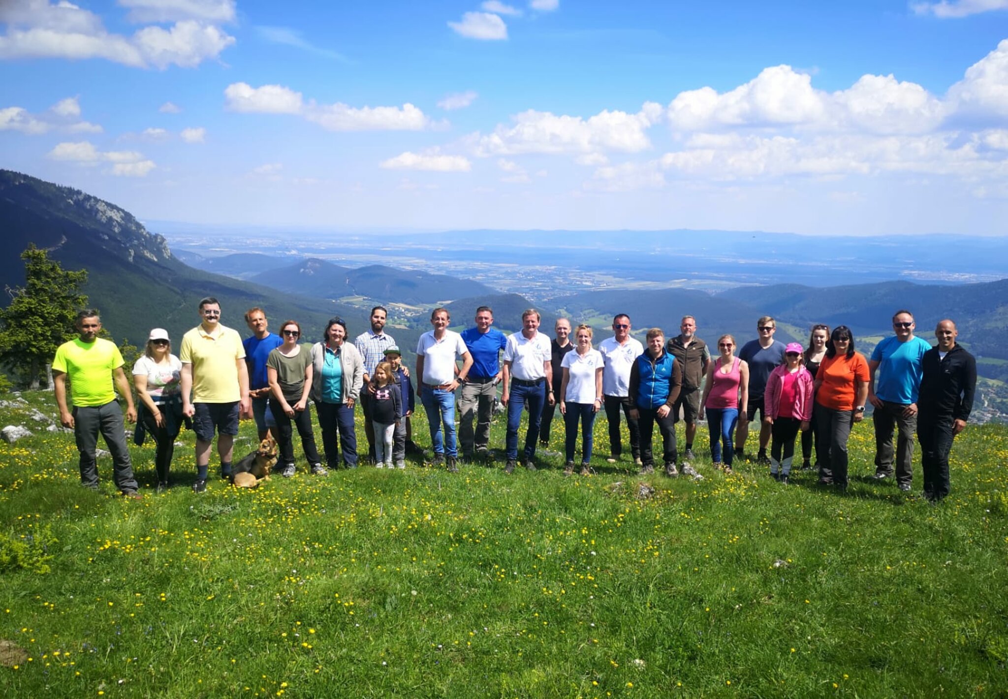 Höflein/Hohe Wand 6 Tage 6 Gipfel 6 Gasthäuser Station auf der