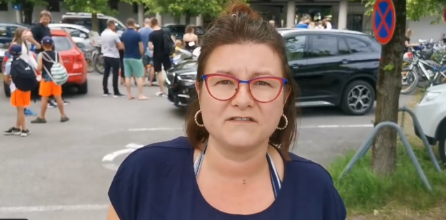 Julia Schmid (SPÖ Hall) fordert eine rasche Lösung für das Haller Schwimmbad. | Foto: Screenshot FB