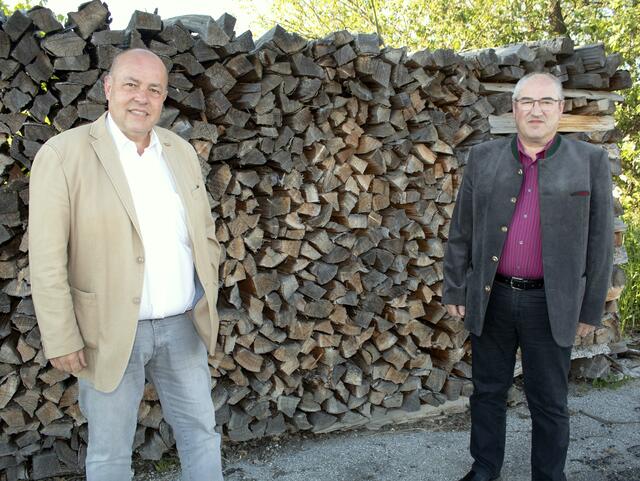 SPÖ Bezirksvorsitzender Herbert Kraus (l.) und SPÖ Bauern Bezirksvorsitzender Franz Schöller | Foto: Thomas Widhalm /SPNÖ