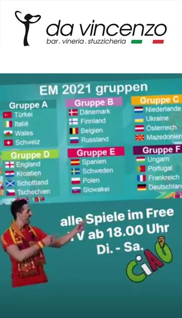 Die EM Spiele im Da Vincenzo in der Altstadt | Foto: DaVincenzo