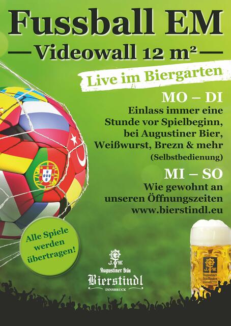 Die EM Spiele im Bierstindl | Foto: Bierstindl