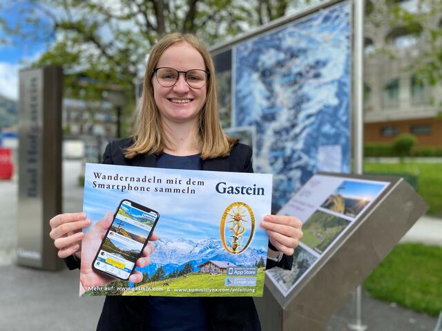 Initiiert wurde der digitale Wegbegleiter von der Hauptverantwortlichen der Arge Wandern in Gastein, Marlene Gruber vom Tourismusverband Bad Hofgastein. | Foto: KTVB Bad Hofgastein