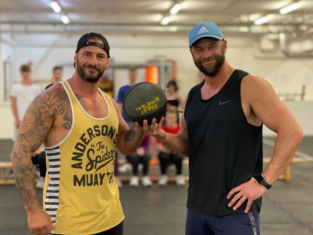 Christian  Zierhut und Martin Heiligenbrunner. | Foto: Energy Fitness Ennsdorf