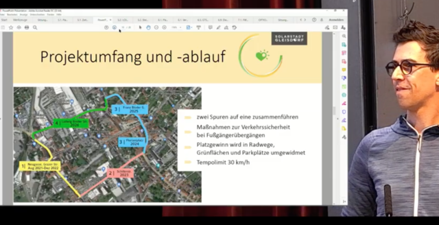 Via Livestream verfolgten viele Teilnehmer die Gemeinderatssitzung und waren gespoannt auf das Vorhaben am nun geplanten Gleisdorfer Ring.
