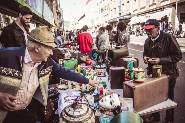 Großes Open-Air-Event: Über kurz oder lang soll der Flohmarkt zweimal jährlich im gesamten Grazer Stadtgebiet stattfinden. | Foto: Lupi Spuma