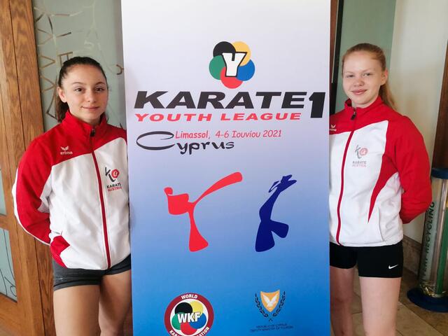 Melanie Trejo und Elena Eidler zeigten bei der Youth World League 2021 auf Zypern was in ihnen steckt. | Foto: Frieways