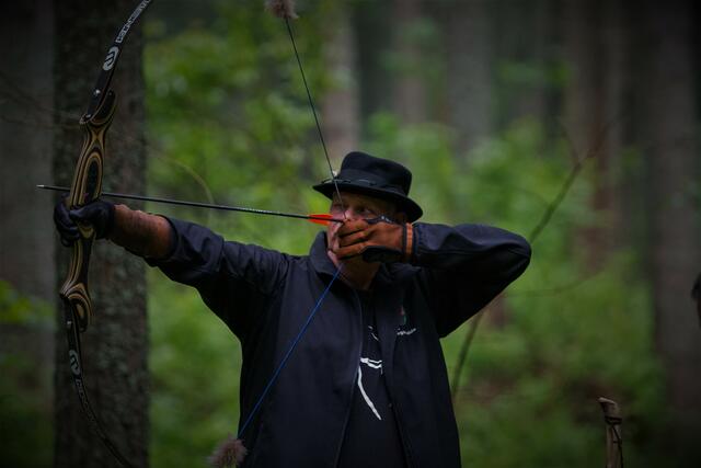 Der Weltmeister beim zielen. | Foto: Baumgartner Karl