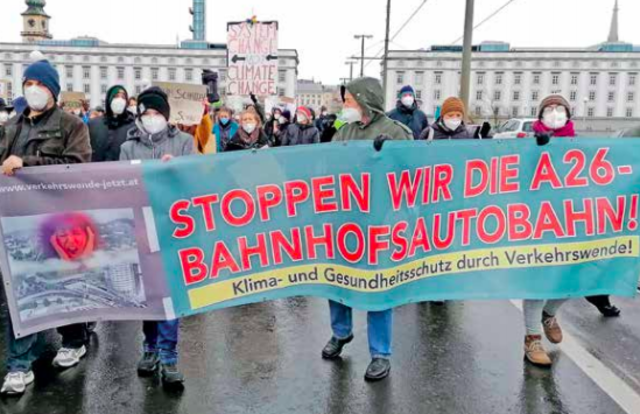 Am 11. Juni rufen mehrere Linzer Umweltorganisationen zur gemeinsamen Demonstration für mehr Klimaschutz und Lebensqualität auf. | Foto: Verkehrswende Jetzt!