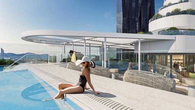 Bei Danubeflats darf ein ganzjährig beheizter Pool nicht fehlen. | Foto: Squarebytes