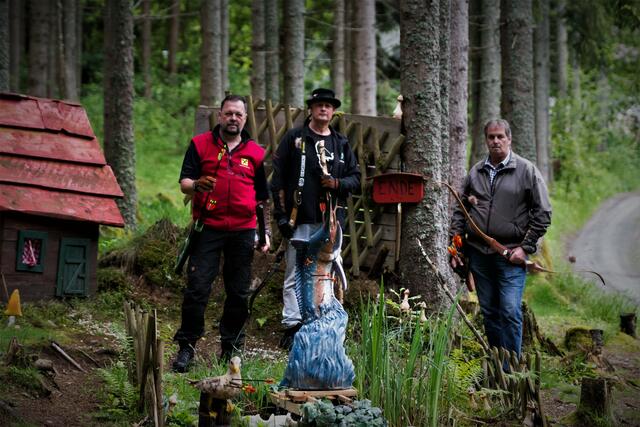 Der Bogenverein "WSC Wegscheide" in Liebenfels freut sich über jeden Bogenschützen. | Foto: Baumgartner Karl