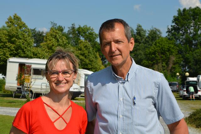 Starke Buchungslage: Franz und Gerti Rath, Geschäftsführer des Thermenlandcamping Bad Waltersdorf blicken dem Sommer 2021 positiv entgegen.