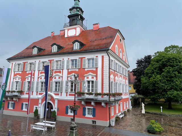 Der Himmel ist nach wie vor grau über Deutschlandsberg. | Foto: Veronik