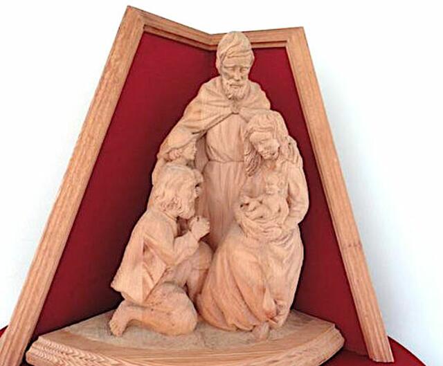 Die Krippenfreunde laden in die Kramer-Rehm.