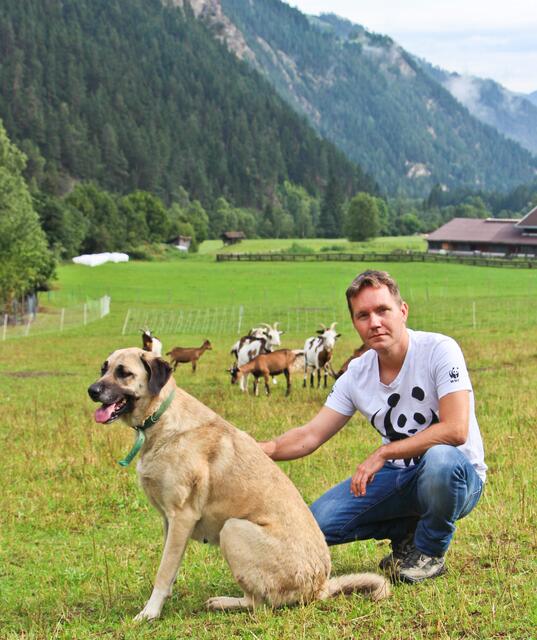 Auch WWF-Wolfsexperte Christian Pichler setzt bei der Wolf-Debatte auf Herdenschutz.