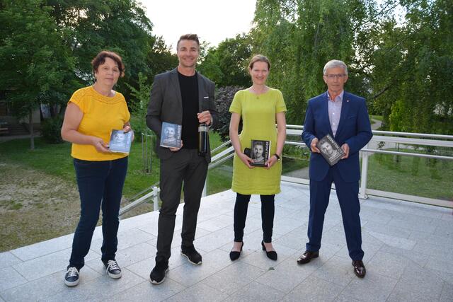 Roswitha Janka, Leo Hillinger, Beatrice Hrusa und Josef Schimmer