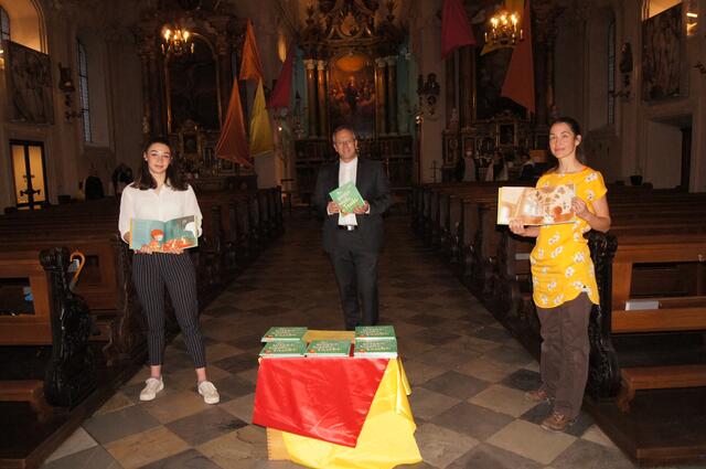 Die Buchpräsentation in der Spitalskirche