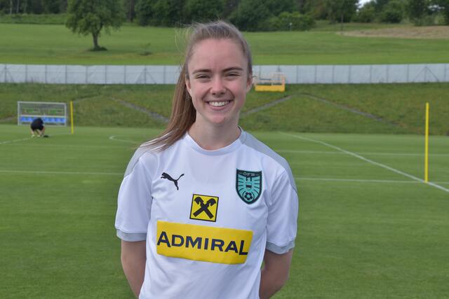 Österreichs Torschützenkönigin (19 Tore) und "Spielerin der Saison" Lisa Kolb (USV Neulengbach) | Foto: Michael Strini
