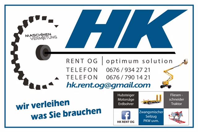 Für mehr Infos bitte HIER klicken! | Foto: HK Rent