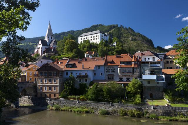In der Bezirksstadt Murau gab es am Freitag nur einen aktiven Fall. | Foto: Schiffer