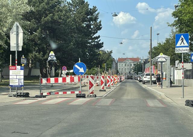 Bis Mitte Juli bleibt die Hervicusgasse eine Einbahn.
