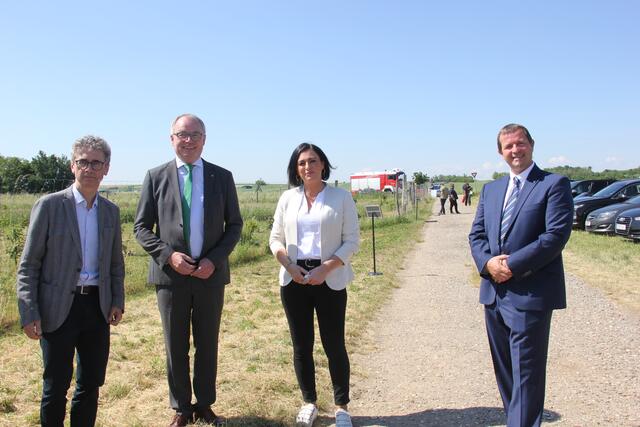 Peter Mayer, Stephan Pernkopf, Elisabeth Köstinger und Stefan Flotz.