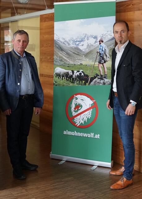Elmar Monz und Josef Hechenberger | Foto: LK Tirol
