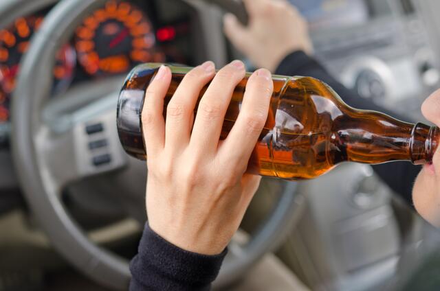 Ein Alkoholtest ergab einen Wert von 0,99 Promille.