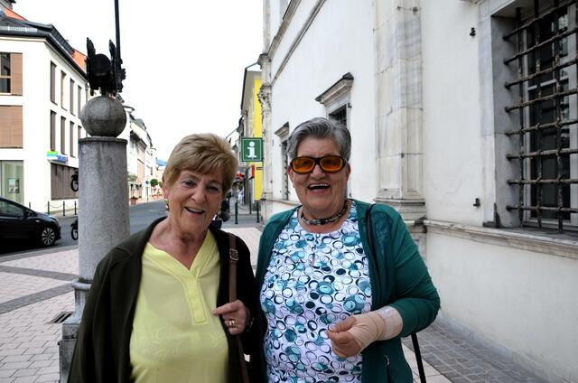 Renate Egger und Johanna Fanninger