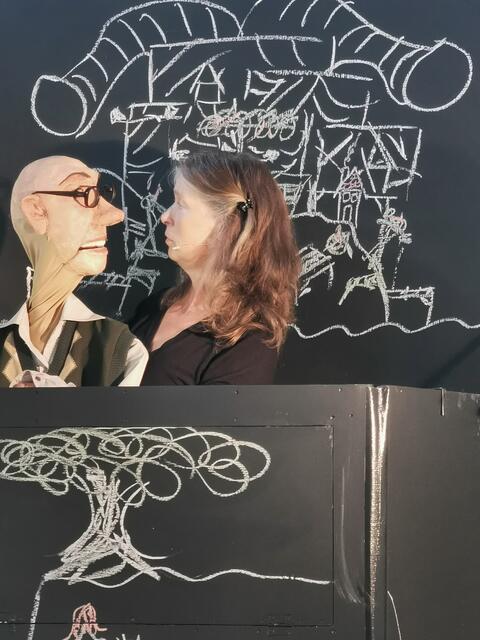 Puppentheater vom feinsten von und mit Elfriede Scharf, Theater Kuddel Muddel | Foto: Hermine Arnold