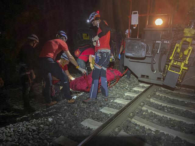 Schwieriger Bergungseinsatz in der Sillschlucht