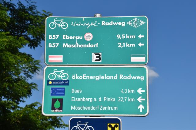 Beim Weinmuseum Moschendorf wird heuer eine Fahrrad-Reparatursäule installiert.