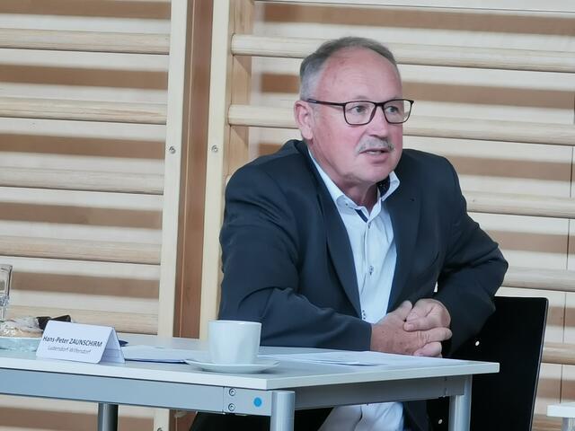 Hans-Peter Zaunschirm, Bürgermeister Ludersdorf-Wilfersdorf | Foto: Hermine Arnold