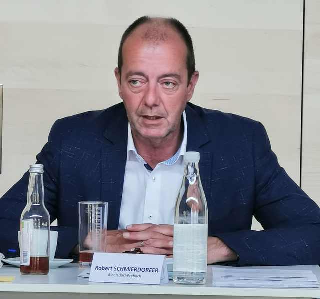 Robert Schmierdorfer, Bürgermeister von Albersdorf-Prebuch | Foto: Hermine Arnold
