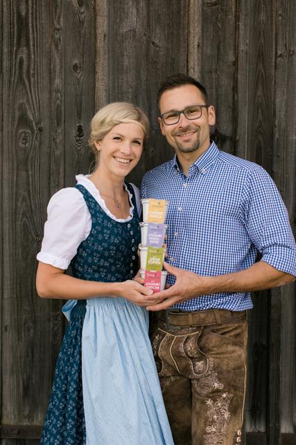 Christina und Leonhard Zauner versorgen die Bevölkerung mit qualitativ hochwertigen Produkten. | Foto: Foto: Kerstin Hahn
