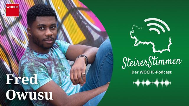 Der Grazer Fred Owusu verrät im SteirerStimmen-Podcast, warum er irgendwie auch froh ist, Starmania nicht gewonnen zu haben. 