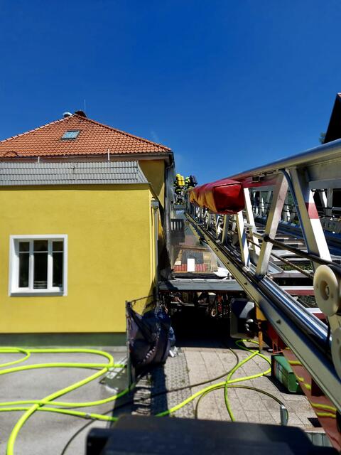 Brand bei einem Chinarestaurant in der Brucker Wiener Straße.