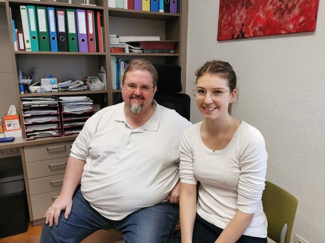 Die angehende Ärztin Alina Pasterk sammelt derzeit wertvolle Ehrfahrungen bei Hausarzt Dr. Thomas Hirsch in Leutschach.
